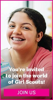 You're invited to join the world of Girl Scouts! Join Us